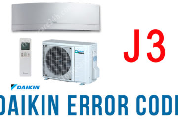 Điều hòa Daikin báo lỗi J3, tìm hiểu hướng dẫn xử lý từ nhà sản xuất