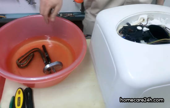 Cách súc rửa bình nóng lạnh