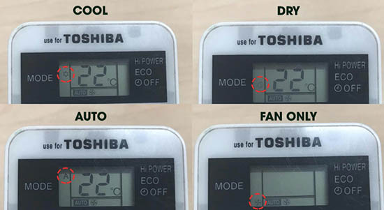 Hướng dẫn sử dụng điều hòa Toshiba