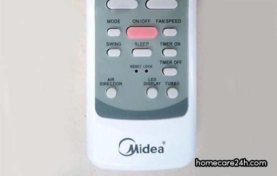 Remote máy lạnh Midea