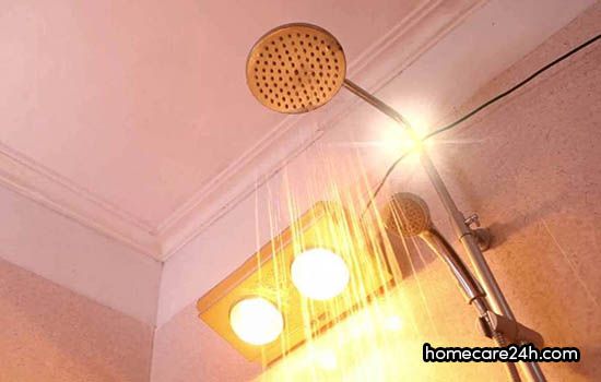 Đèn sưởi nhà tắm có tác dụng gì