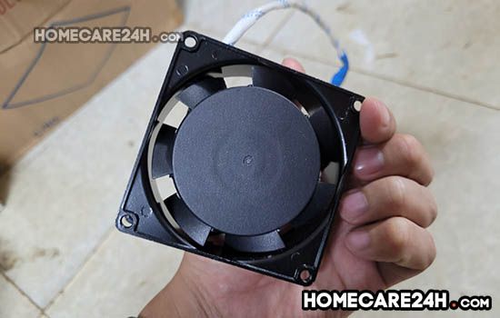 Máy ấp trứng bị hỏng quạt